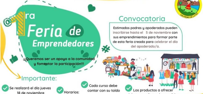 1° FERIA DE EMPRENDEDORES