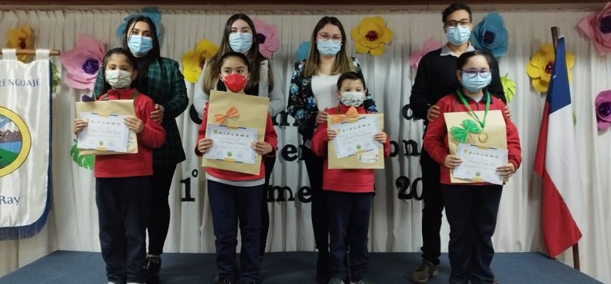 ceremonia de reconocimiento académico y valórico del I trimestre